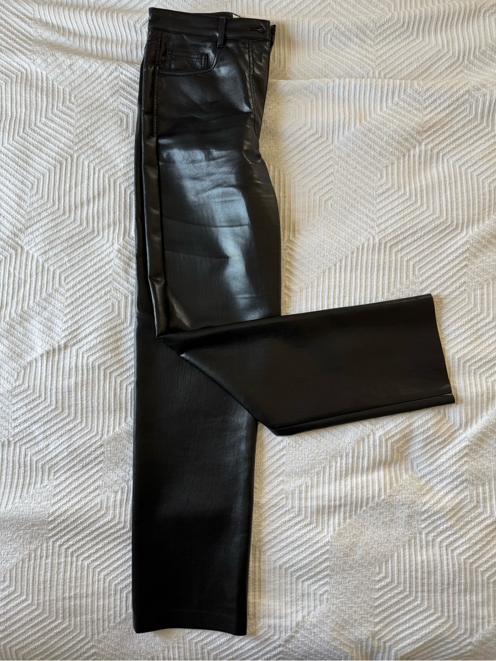 Wilfred Black Leather Pants - Size 6